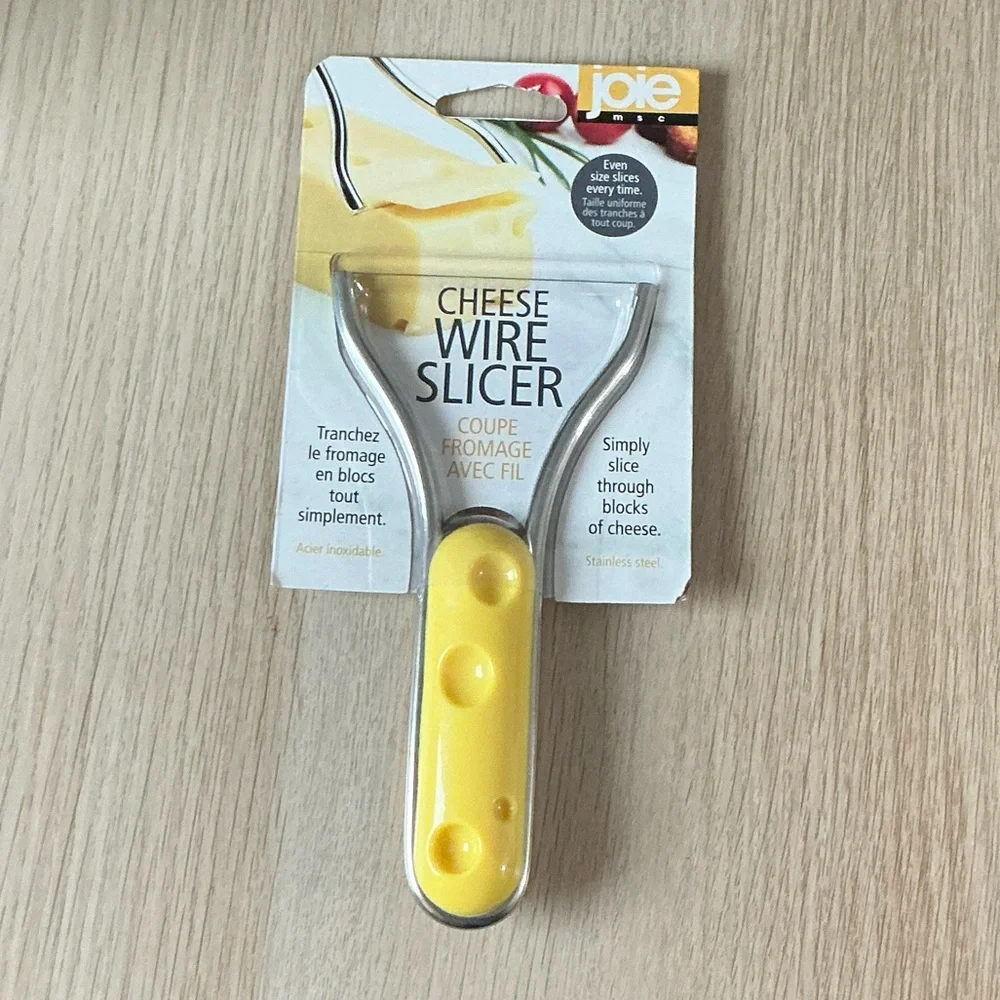 2/$10 Joie Cheese Wire Slicer with Yellow Handle
